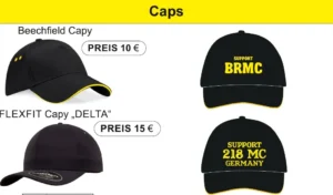 Support Cap-Konfigurator