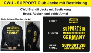 Support CWU Clubjacke